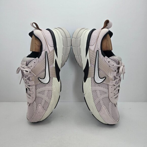 Nike | V2K Run 'Platinum Violet' suede sporty blokecore sneakers | WMS 11.5 - Picture 7 of 9